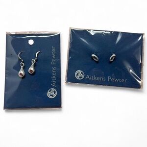 Aitkens Pewter earrings